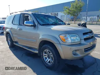 2007 Toyota Sequoia Limited with VIN 5TDBT48A77S279703, listed as a IAAI auction lot 41411764 with 320,126 mi miles and . Bid and sale history available at DreamBid. Image 1.