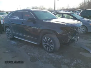 2021 Volkswagen Atlas SEL Premium R-Line with VIN 1V2FE2CA1MC213201, listed as a IAAI auction lot 41316986 with 36,600 mi miles and . Bid and sale history available at DreamBid. Image 1.