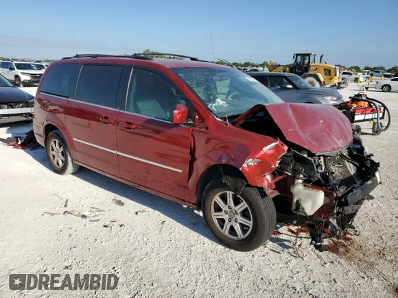 2009 Chrysler Town & Country Touring with VIN 2A8HR54159R673774, listed as a Copart auction lot 49235205 with 90,211 mi miles and Salvage Title. Bid and sale history available at DreamBid. Image 4.
