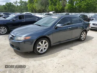 2005 Acura TSX with VIN JH4CL96825C007946, listed as a Copart auction lot 50728545 with 146,739 mi miles and Salvage Title. Bid and sale history available at carsss.com. Image 1.
