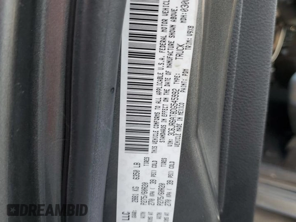 2013 Ram 1500 Express with VIN 3C6JR6AT8DG545992, listed as a Copart auction lot 43581895 with 109,461 mi miles and Salvage title. Bid and sale history available at DreamBid. Image 14.