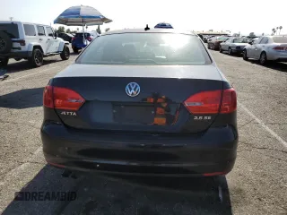 2012 Volkswagen Jetta SE with VIN 3VWDP7AJ1CM078086, listed as a Copart auction lot 59715025 with 81,156 mi miles and Clean title. Bid and sale history available at DreamBid. Image 6.