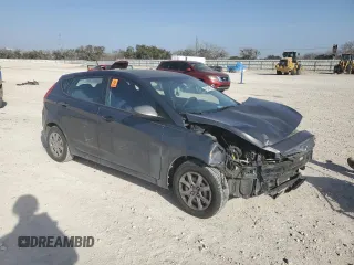 2013 Hyundai Accent GS with VIN KMHCT5AE6DU082550, listed as a Copart auction lot 48239415 with 160,413 mi miles and Salvage Title. Bid and sale history available at carsss.com. Image 4.