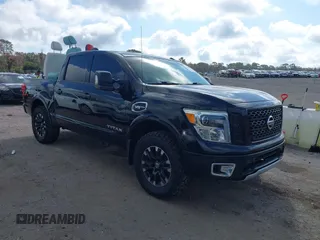 2017 Nissan Titan SV with VIN 1N6AA1E5XHN554086, listed as a IAAI auction lot 41463382 with 112,916 mi miles and . Bid and sale history available at DreamBid. Image 1.
