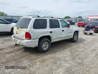 2000 Dodge Durango with VIN 1B4HS28N2YF141487, listed as a IAAI auction lot 42119907 with 244,752 mi miles and . Bid and sale history available at DreamBid. Image 4.