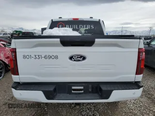 2024 Ford F-150 STX with VIN 1FTEW2LP8RKD86855, listed as a Copart auction lot 49816755 with 18,361 mi miles and Salvage Title. Bid and sale history available at carsss.com. Image 6.