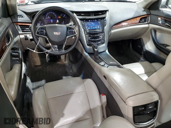 2015 Cadillac CTS AWD with VIN 1G6AW5SX2F0111350, listed as a Copart auction lot 82567214 with 116,936 mi miles and Salvage title. Bid and sale history available at DreamBid. Image 8.