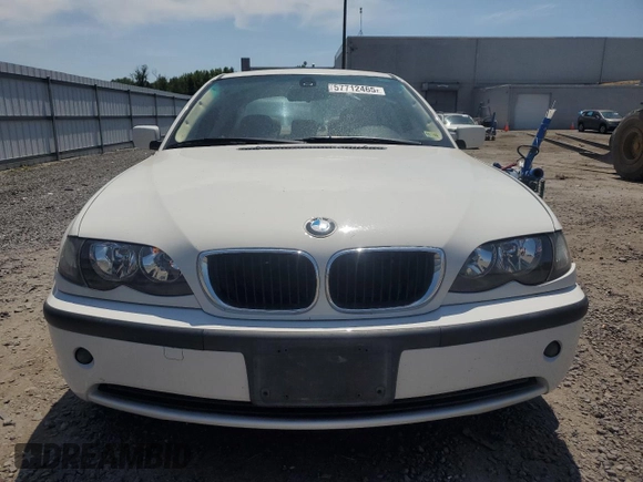 2005 BMW 3 Series 325i z VIN WBAEV33455KW18334, wystawiony jako Copart lot #57712465 z przebiegiem 157 576 mil mil oraz Szkoda całkowita • Salvage title. Historia ofert i sprzedaży dostępna na DreamBid. Obrazek 5.
