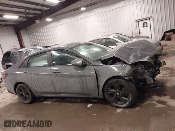 2021 Hyundai Elantra SEL with VIN KMHLS4AG1MU104484, listed as a IAAI auction lot 41350845 with 33,459 mi miles. Bid and sale history available at carsss.com. Image 14.