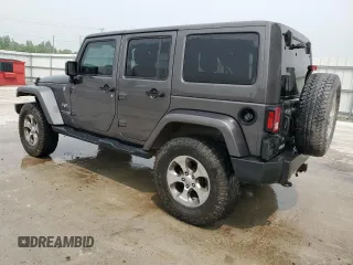 2018 Jeep Wrangler Unlimited Sahara with VIN 1C4BJWEG4JL902519, listed as a Copart auction lot 60114855 with 174,794 mi miles and Clean title. Bid and sale history available at DreamBid. Image 2.