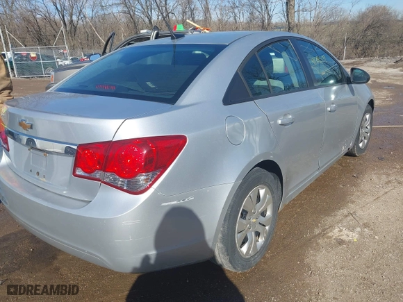 2014 Chevrolet Cruze LS with VIN 1G1PA5SH0E7102286, listed as a IAAI auction lot 41791509 with 171,027 mi miles. Bid and sale history available at carsss.com. Image 4.