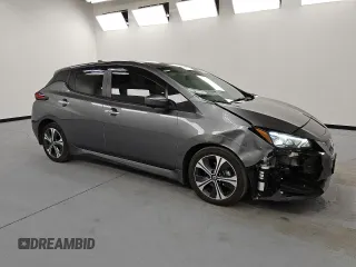 2021 Nissan LEAF SV with VIN 1N4AZ1CV8MC551908, listed as a Copart auction lot 55106875 with 22,880 mi miles and Clean title. Bid and sale history available at DreamBid. Image 4.