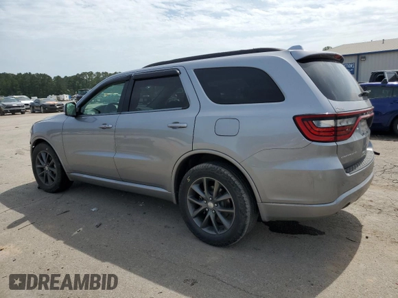 2018 Dodge Durango GT z VIN 1C4RDHDGXJC213152, wystawiony jako Copart lot #56956595 z przebiegiem 162 507 mil mil oraz Szkoda całkowita • Salvage title. Historia ofert i sprzedaży dostępna na DreamBid. Obrazek 2.