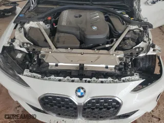 2025 BMW 4 Series 430i with VIN WBA33DB03SCS40361, listed as a Copart auction lot 48397335 with 3,949 mi miles and Salvage Title. Bid and sale history available at carsss.com. Image 11.