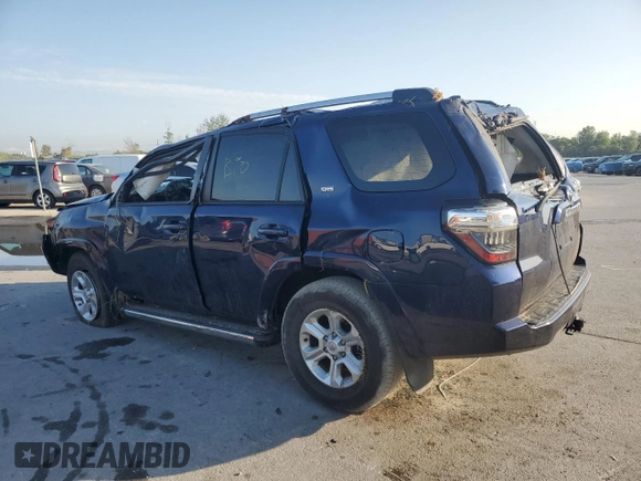 2023 Toyota 4Runner SR5 with VIN JTEEU5JR5P5279040, listed as a Copart auction lot 55560025 with Not provided miles and Non repairable. Bid and sale history available at DreamBid. Image 2.