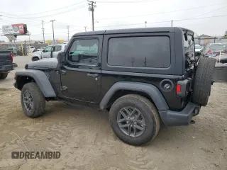 2024 Jeep Wrangler Sport S with VIN 1C4PJXAN1RW125436, listed as a Copart auction lot 59811895 with 17,962 mi miles and Salvage title. Bid and sale history available at DreamBid. Image 2.