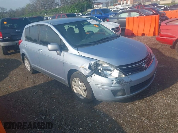 2010 Nissan Versa 1.8 S with VIN 3N1BC1CP3AL460369, listed as a IAAI auction lot 41842963 with 158,938 mi miles and . Bid and sale history available at carsss.com. Image 1.