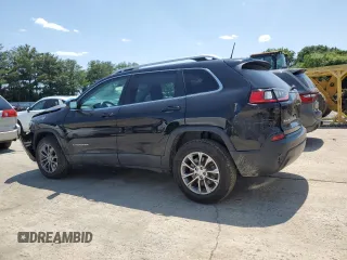 2019 Jeep Cherokee Latitude Plus with VIN 1C4PJMLBXKD233718, listed as a Copart auction lot 58933435 with 56,413 mi miles and Salvage title. Bid and sale history available at DreamBid. Image 2.