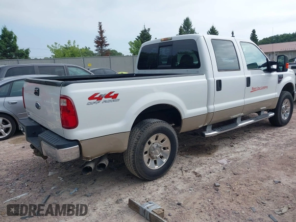 2008 Ford F-250 XL with VIN 1FTSW21R38EA21973, listed as a IAAI auction lot 42791994 with 216,889 mi miles and . Bid and sale history available at DreamBid. Image 4.