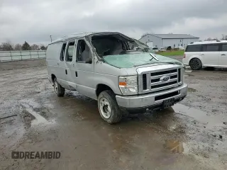 2009 Ford Econoline Cargo Commercial with VIN 1FTNE14W69DA78011, listed as a Copart auction lot 52593765 with 29,787 mi miles and Salvage Title. Bid and sale history available at DreamBid. Image 12.