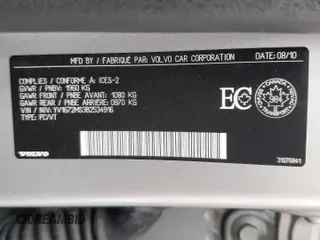 2011 Volvo S40 с VIN YV1672MS3B2534916, выставлен на аукционе Copart как лот 63177274 с пробегом 197 061 миль миль и Списание • Salvage title. История ставок и продаж доступна на DreamBid. Изображение 13.