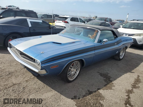 1971 Dodge Challenger с VIN JH27G1B283068, выставлен на аукционе Copart как лот 75908744 с пробегом 3 839 миль миль и Списание • Salvage title. История ставок и продаж доступна на DreamBid. Изображение 1.