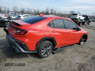 2022 Subaru WRX with VIN JF1VBAA6XN9028647, listed as a Copart auction lot 46869665 with 30,924 mi miles and Salvage Title. Bid and sale history available at carsss.com. Image 3.