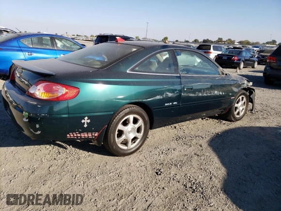 2003 Toyota Solara SE with VIN 2T1CF28P13C607060, listed as a Copart auction lot 73372844 with 107,610 mi miles and Salvage Title. Bid and sale history available at carsss.com. Image 3.