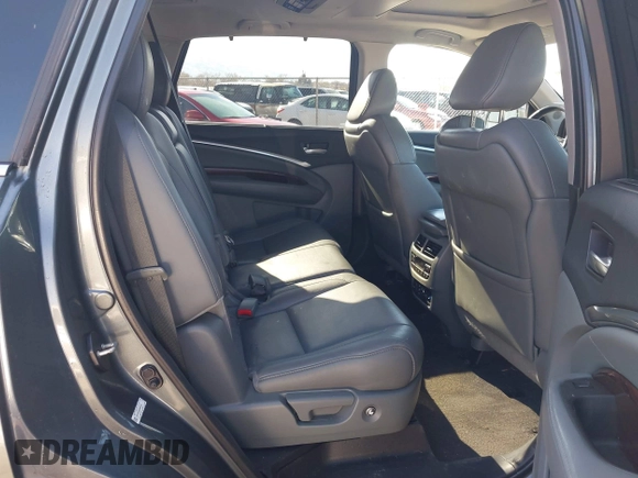 2016 Acura MDX w/Advance with VIN 5FRYD4H9XGB009333, listed as a IAAI auction lot 41799106 with 143,192 mi miles. Bid and sale history available at carsss.com. Image 8.