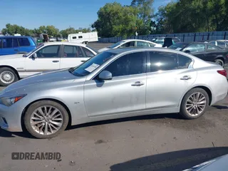 2020 Infiniti Q50 Premium with VIN JN1EV7AR6LM252414, listed as a IAAI auction lot 40101180 with 82,173 mi miles and . Bid and sale history available at DreamBid. Image 14.
