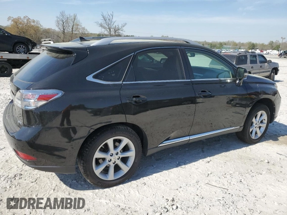 2011 Lexus RX 350 with VIN 2T2ZK1BAXBC056559, listed as a Copart auction lot 50935345 with 58,350 mi miles and Salvage Title. Bid and sale history available at carsss.com. Image 3.