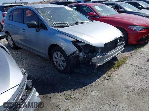 2016 Subaru Impreza 2.0i z VIN JF1GPAA64G8249776, wystawiony jako IAAI lot #42019229 z przebiegiem 95 959 mil mil oraz . Historia ofert i sprzedaży dostępna na DreamBid. Obrazek 1.