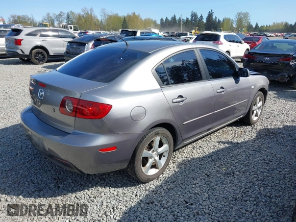 2006 Mazda 3 i with VIN JM1BK12F461530369, listed as a IAAI auction lot 41990008 with 169,878 mi miles. Bid and sale history available at carsss.com. Image 4.
