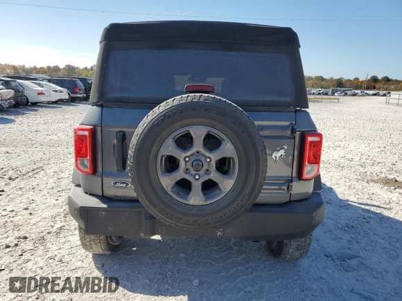 2024 Ford Bronco Big Bend with VIN 1FMDE7BH5RLA24042, listed as a Copart auction lot 76699044 with 13,419 mi miles and Salvage Title. Bid and sale history available at DreamBid. Image 6.