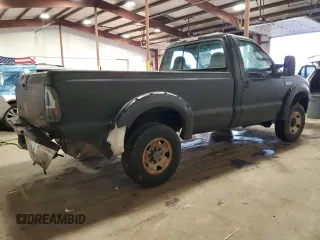 2007 Ford F-250 XL with VIN 1FTNF21587EA67193, listed as a Copart auction lot 86697654 with 196,359 mi miles and Salvage Title. Bid and sale history available at DreamBid. Image 3.