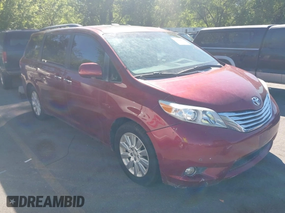 2011 Toyota Sienna XLE with VIN 5TDDK3DC8BS007764, listed as a IAAI auction lot 42689965 with 254,252 mi miles and . Bid and sale history available at DreamBid. Image 1.