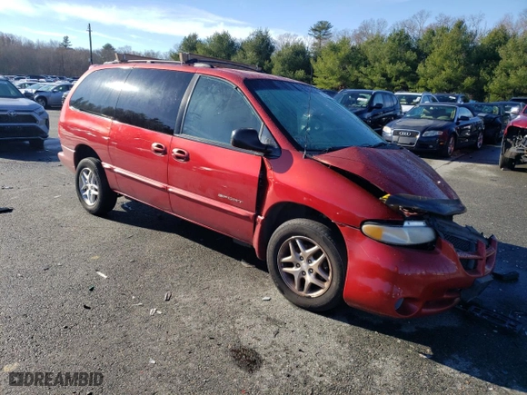 2000 Dodge Caravan SE with VIN 1B4GP44R6YB797006, listed as a Copart auction lot 82518804 with 0 mi miles and Salvage Title. Bid and sale history available at carsss.com. Image 4.