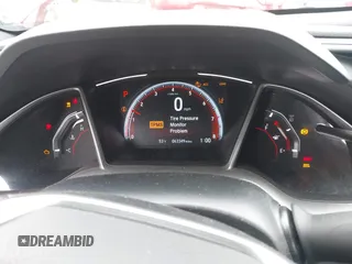 2019 Honda Civic Sport with VIN 2HGFC2F80KH538093, listed as a IAAI auction lot 42093863 with 63,349 mi miles and . Bid and sale history available at DreamBid. Image 7.
