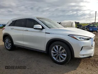 2021 Infiniti QX50 SENSORY with VIN 3PCAJ5CB1MF118819, listed as a Copart auction lot 62859424 with 27,171 mi miles and Salvage Title. Bid and sale history available at carsss.com. Image 4.