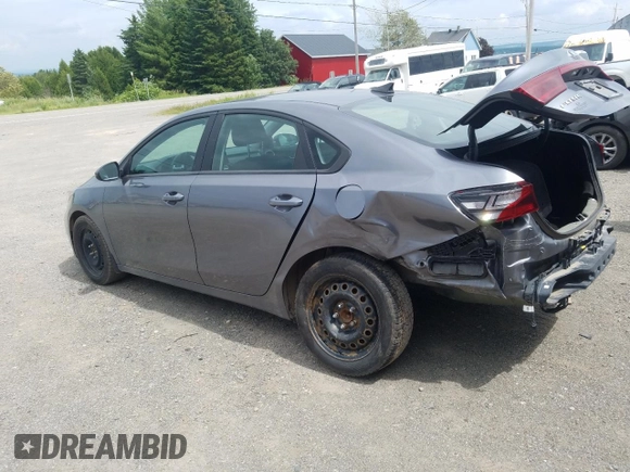 2021 Kia Forte LXS with VIN 3KPF24AD6ME276581, listed as a Copart auction lot 60495244 with 48,540 mi miles and Salvage Title. Bid and sale history available at DreamBid. Image 2.