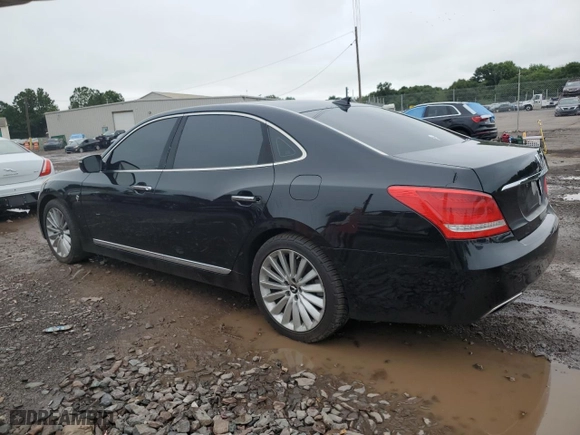 2016 Hyundai Equus Signature with VIN KMHGH4JH1GU103056, listed as a Copart auction lot 65665644 with 86,398 mi miles and Salvage Title. Bid and sale history available at carsss.com. Image 2.