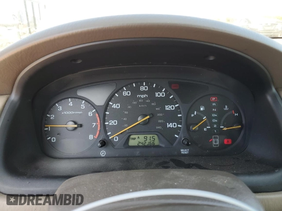 2000 Honda Accord EX z VIN 1HGCG165XYA098317, wystawiony jako Copart lot #57246705 z przebiegiem 242 166 mil mil oraz Szkoda całkowita • Salvage title. Historia ofert i sprzedaży dostępna na DreamBid. Obrazek 9.