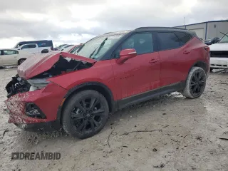 2022 Chevrolet Blazer RS с VIN 3GNKBKRS3NS140523, выставлен на аукционе Copart как лот 47734585 с пробегом 40 929 миль миль и На запчасти • Non repairable. История ставок и продаж доступна на DreamBid. Изображение 1.