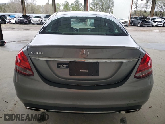 2016 Mercedes-Benz C 300 with VIN WDDWF4JB2GR156830, listed as a Copart auction lot 49782255 with 65,514 mi miles and Clean Title. Bid and sale history available at carsss.com. Image 6.