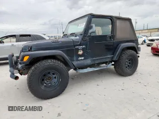 2000 Jeep Wrangler Sahara with VIN 1J4FA59S1YP777549, listed as a Copart auction lot 63622335 with 197,426 mi miles and Clean title. Bid and sale history available at DreamBid. Image 1.