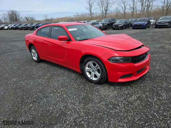 2022 Dodge Charger SXT with VIN 2C3CDXBG9NH258951, listed as a Copart auction lot 52070675 with 45,916 mi miles and Salvage Title. Bid and sale history available at carsss.com. Image 3.