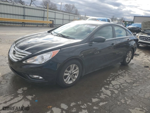 2013 Hyundai Sonata GLS with VIN 5NPEB4AC3DH677665, listed as a Copart auction lot 86100064 with 241,862 mi miles and Salvage Title. Bid and sale history available at carsss.com. Image 1.