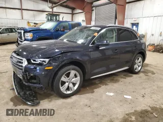 2018 Audi Q5 Premium Plus with VIN WA1BNAFY4J2082179, listed as a Copart auction lot 51258805 with 0 mi miles and Clean Title. Bid and sale history available at carsss.com. Image 1.