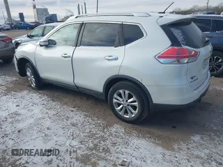 2016 Nissan Rogue S with VIN KNMAT2MT1GP648671, listed as a IAAI auction lot 41084406 with 97,275 mi miles and . Bid and sale history available at DreamBid. Image 3.