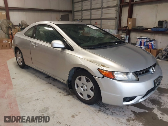 2006 Honda Civic Cpe LX with VIN 2HGFG126X6H532696, listed as a IAAI auction lot 42016264 with 209,509 mi miles. Bid and sale history available at carsss.com. Image 1.